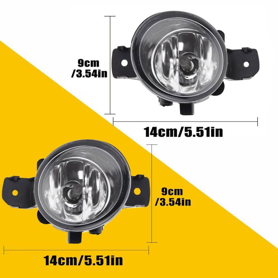 PARA NISSAN MAXIMA 2009 2010 2011 2012 2013 2014 PARACHOQUES DELANTERO PAR DE FAROS ANTINIEBLA Foto 4 de 4