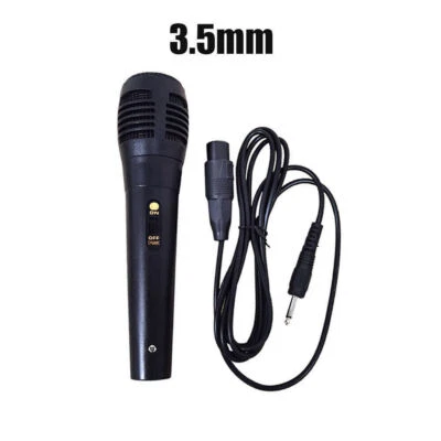 - SANS MARQUE/GU00E9NU00E9RIQUE - UK Profession Dynamic Karaoke Microphone 3.5mm/6.5mm Cable Handheld Mic HOT