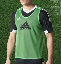 Official adidas Training Bib Mens - Sports / Football Mesh Bib Green - All Sizes