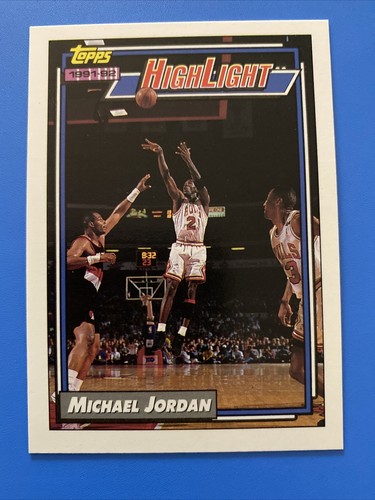 1992-93 Topps - #3 Michael Jordan