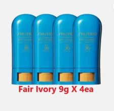 SHISEIDO UV Protective Stick Foundation SPF36 PA+++ 9g x 4ea/ Fair Ivory