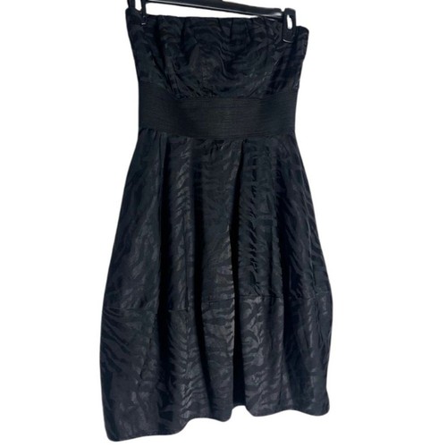 Studio Y black strapless black dress, mini dress with pockets size 1/2 - Picture 6 of 11