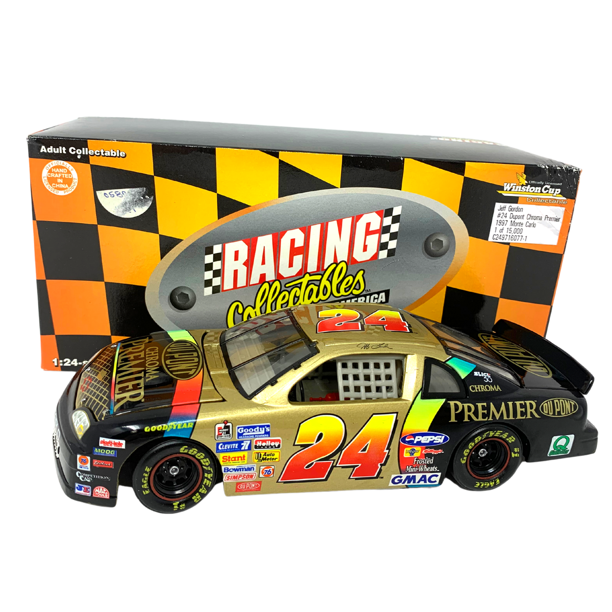Action Nascar RCCA #24 Jeff Gordon DuPont Chroma Premier 1997