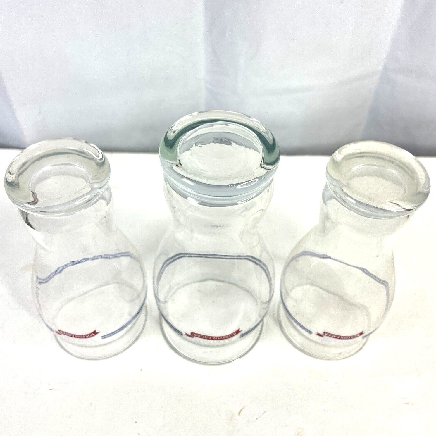 Samuel Sam Adams Beer 4 Engineered Pint Glass Lot 16+20 oz Fluted Perfect Pour