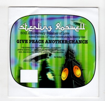 (IB319) Sterling Roswell, Give Peace Another Chance - 2017 DJ CD