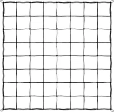 Flexible Elastic Trellis Netting with Hooks - 2ft/3ft/4ft for Grow Tent