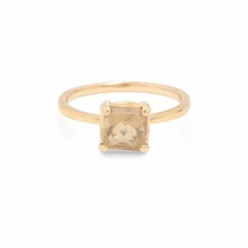 aget Colored stone Ring K10(YG) 1.9g