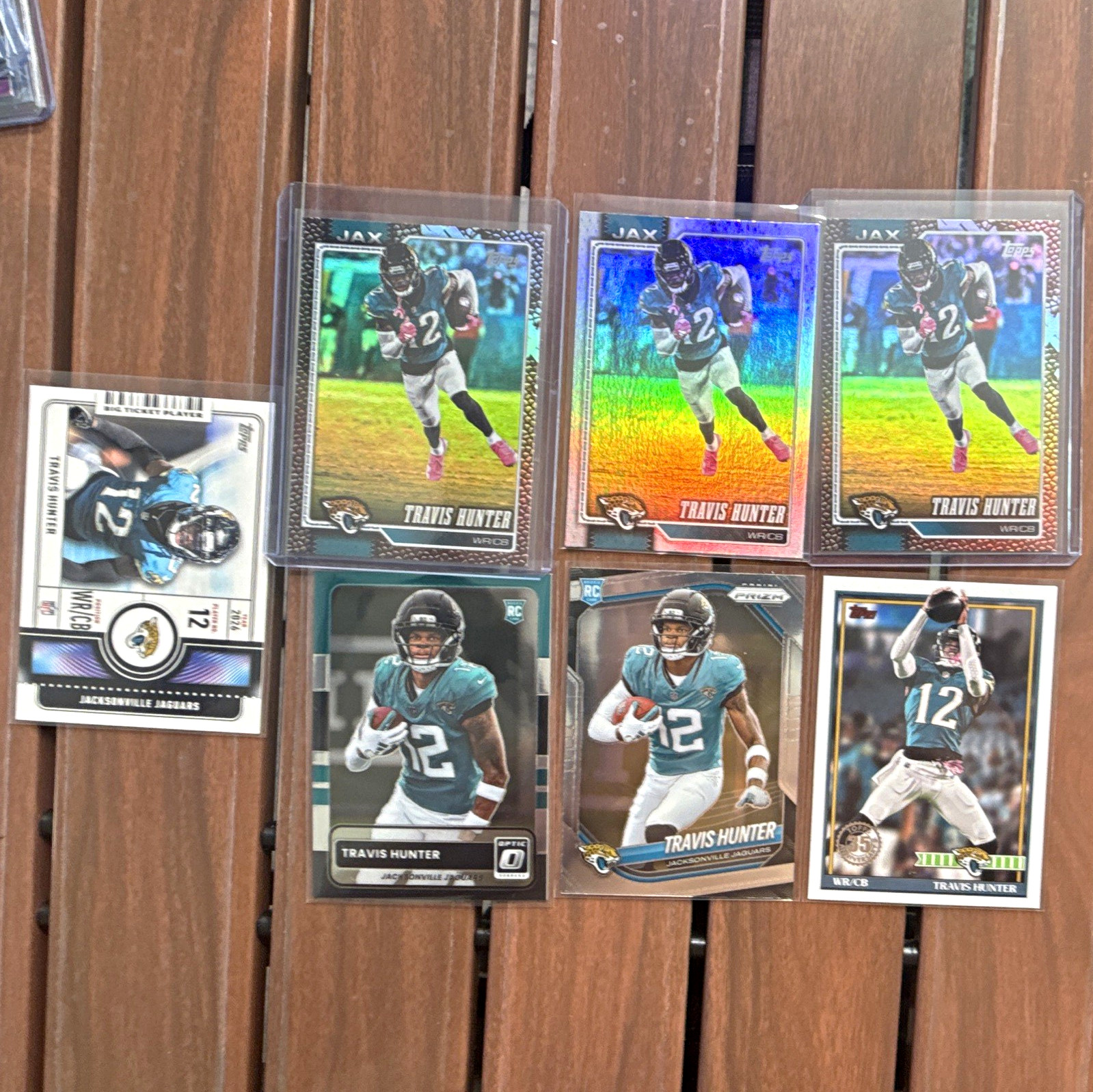 Travis Hunter - Jaguars - 7 Card Lot - Rookie - Variant