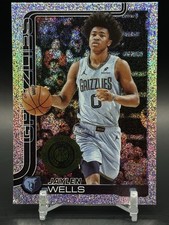 JAYLEN WELLS 2025-26 Topps Basketball Sand Glitter Memphis Grizzlies