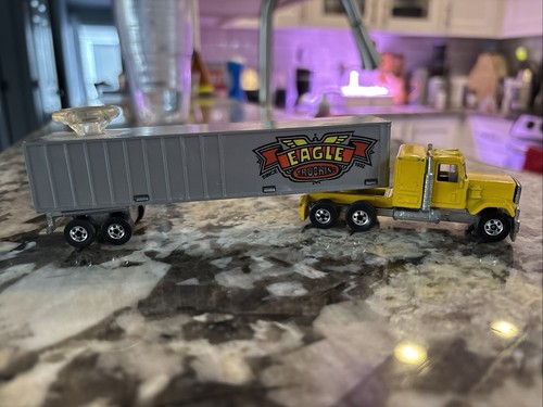 Hot Wheels Eagle Trucking GMC Trailer Steering Rigs Vintage-Clean - Picture 3 of 5