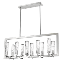 Chrom Durchsichtig Glamour Klassisch Leuchter Kronleuchter 10X40W/E14