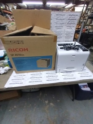 RICOH A4/LT BLACK+WHITE LED PRINTER SP4510DN