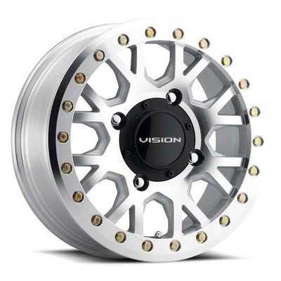 15x6 Vision GV8 Invader Machined UTV BEADLOCK Wheel 4x110 (38mm)