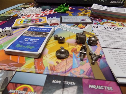 Monopoly Rick and Morty Edition Game Complete - Picture 8 of 12