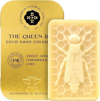 Bienenkönigin Handcreme Bar ? 100% natürliche Feuchtigkeitscreme für sehr trockene Hände | mit