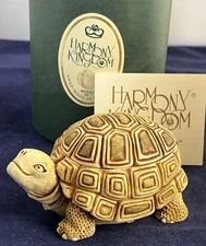 Harmony Kingdom ~ ONE STEP AHEAD ~ UK Made ~ Box Figurine ~ NIB ~ Signed ~Turtle