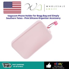Vagocom Phone Holder for Bogg Bag and Simply Southern Totes - Pink Silicone