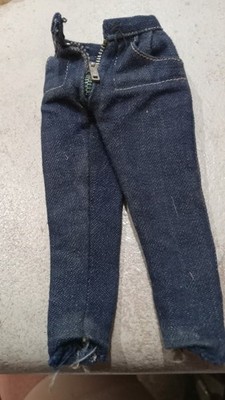 Vintage Remco Libby Littlechap Doll Jeans  Pants w/Tag Near Mint 1960's
