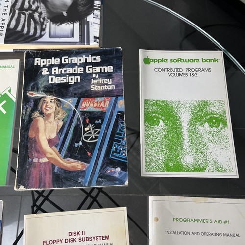 Vintage Apple II Podręczniki komputerowe Instrukcje ZESTAW + Steve Jobs Book - Zdjęcie 7 z 7
