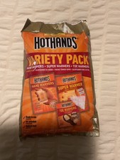 NEW Hot Hands Variety Pack Hand/Toe/Super Warmers 13 Total Expires 12/2027
