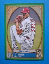2021 Topps Gypsy Queen Johan Oviedo Green RC #279 St. Louis Cardinals 