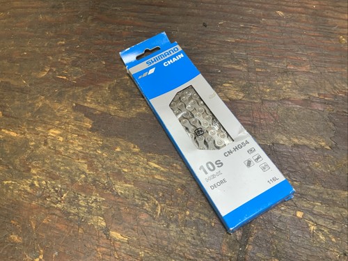 NOS Shimano CN-HG54 10-fach 116L Kette GARANTIERT ORIGINAL (Box hat Regalspuren)