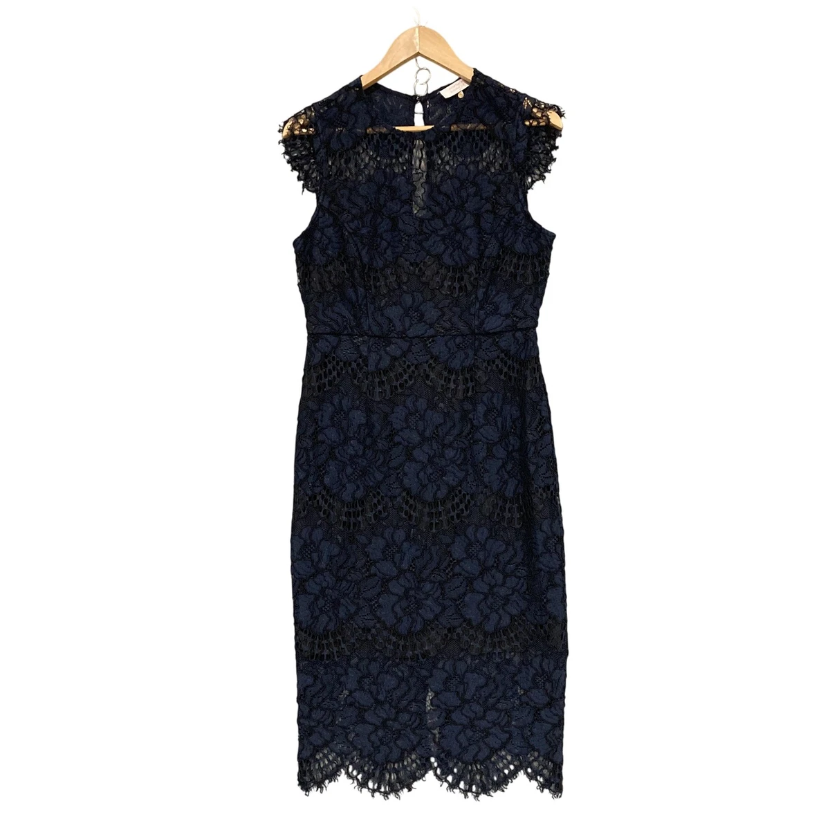 portmans blue lace dress Pagani