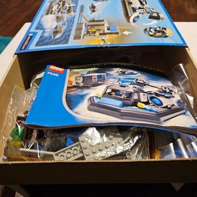LEGO World City Harbor Set 7045 Hovercraft Hideout Boat 100% COMPLETE Gangster