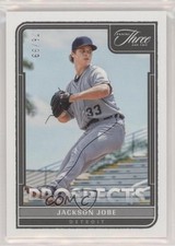 2022 Panini Three and Two Prospects 76/99 Jackson Jobe #P-12 17tq
