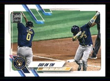 2021 Topps #7 Dab on 'Em (Orlando Arcia) Milwaukee Brewers TW4127