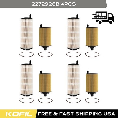 4* 2272926B 2272926PE Fuel Filter for MX13 EPA21 Peterbilt DAF Kenworth Trucks