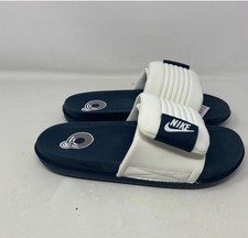 Nike Offcourt Adjust Slide Men s 13 Sail/Armory Navy DQ9624-101 Cushsion