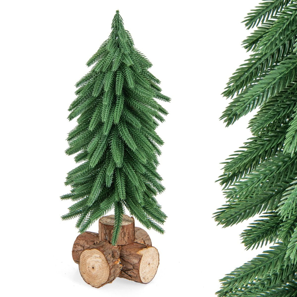 Sapin de Noël artificiel mini 40 cm pour décoration de table et bureau de fêtes