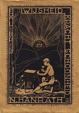 Exlibris Constantin Josep Alban - N. Hanrath / Spanien Espana Spain bookplate