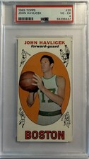 JOHN HAVLICEK 1969 TOPPS #20 PSA 4 ROOKIE CARD RC HOF Celtics. rookie card picture