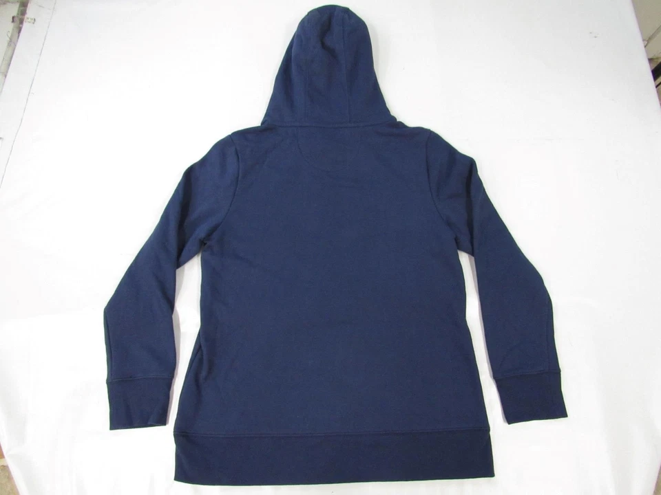 Nueva sudadera con capucha azul marino de fútbol americano de los Pittsburgh Panthers para mujer talla L con estampado desgastado Foto 2 de 3