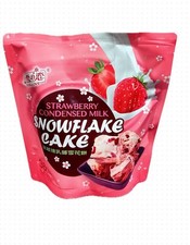 Galleta pastel copo de nieve leche condensada Yuki & Love ¡36 piezas!