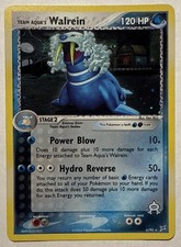 Team Aqua's Walrein Holo Rare Team Magma vs Team Aqua 6/95 NM on eBay