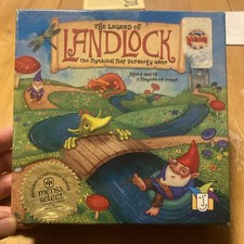 2002 The Legend of Landlock Board Game by Gamewright COMPLETE