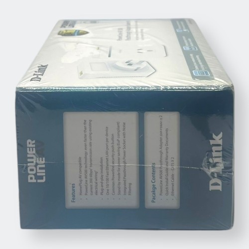 D-Link Powerline AV500 Passthrough Starter Kit (DHP-P309AV) - Brand New & Sealed - 第 12/20 張圖片