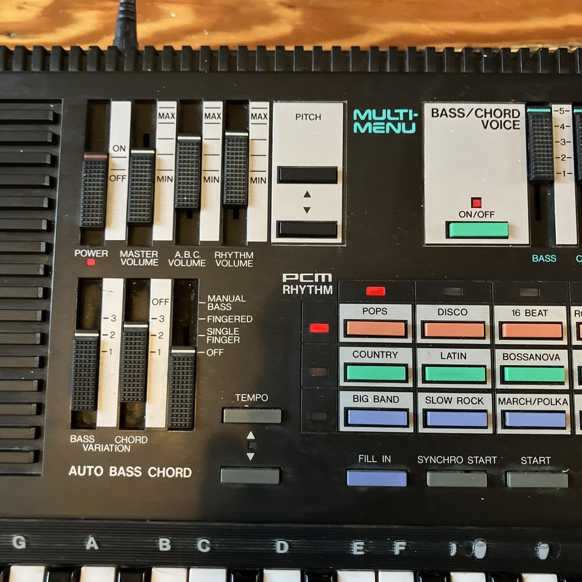 たまぽ Vintage 1987 Yamaha PortaSound Pss-570 Keyboard Works Made in