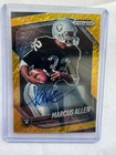 2025 Panini Prizm Black Football Gold Shimmer FOTL Marcus Allen #111