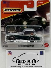 Matchbox 1965 Shelby Cobra 427 Green JHP11 NEW Release 2026 Short Card Sealed