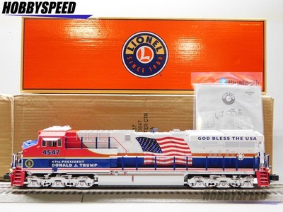 LIONEL BTO PRESIDENT TRUMP LEGACY ES44 #4547 DIESEL ENGINE O GAUGE
