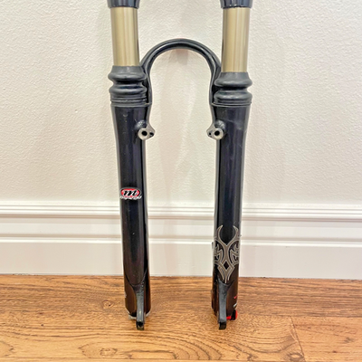 マニトウ　ブラックエリート100/120㎜可変式　 MANITOU BLACK Vintage Manitou Black Elite Fork 1 1/8