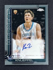 2025-26 Topps Chrome Basketball Kon Knueppel #TCAR-KK RC Rookie Auto Hornets