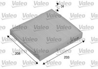 715510 Valeo Filter, Innenraumluft FüR Ford,Ford Australia,Volvo