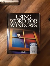 Using Word For Windows Complete Intoduction Version 1