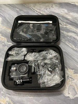 Remali 4K UltraHD Sports Action Camera WiFi Waterproof 12MP