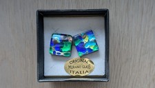 Murano Glas Original Manschettenknöpfe - neu...